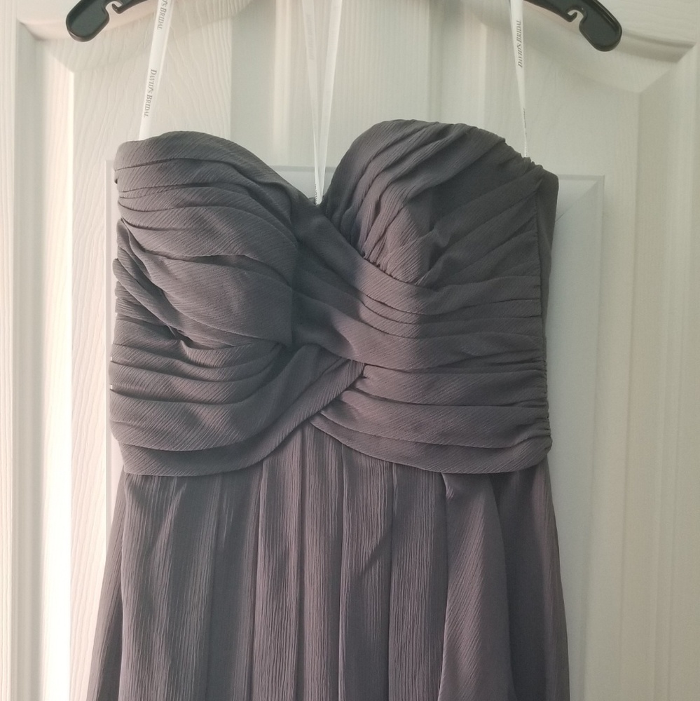 NEVER WORN BRIDESMAID GRAY DRESS